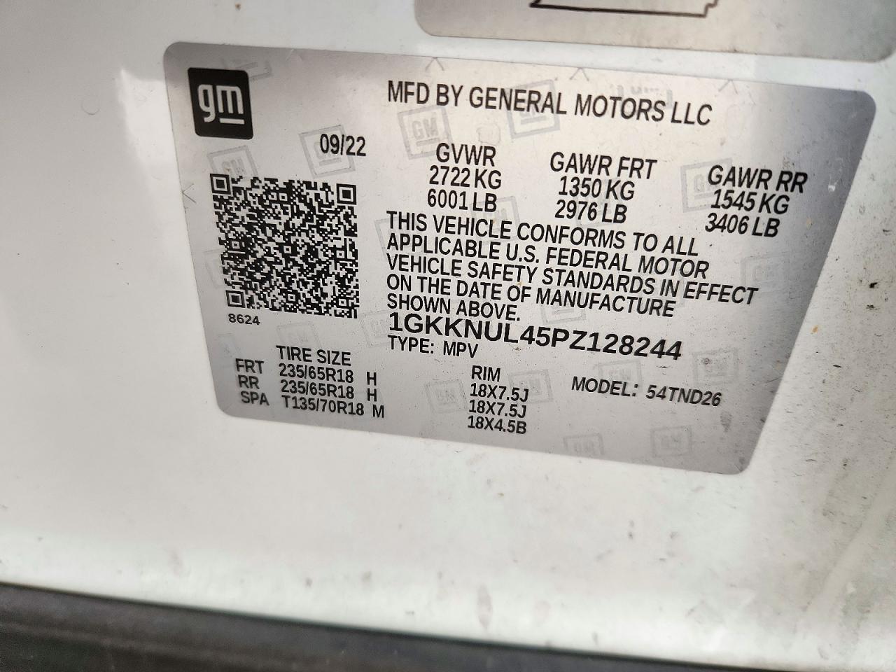 2023 GMC ACADIA SLT — Фото 12 из 12
