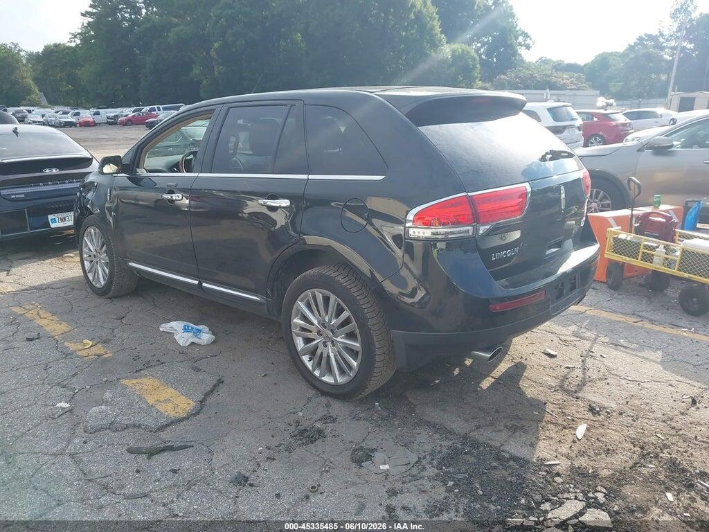 2LMDJ6JK7FBL30789 2015 LINCOLN MKX photo no. 3