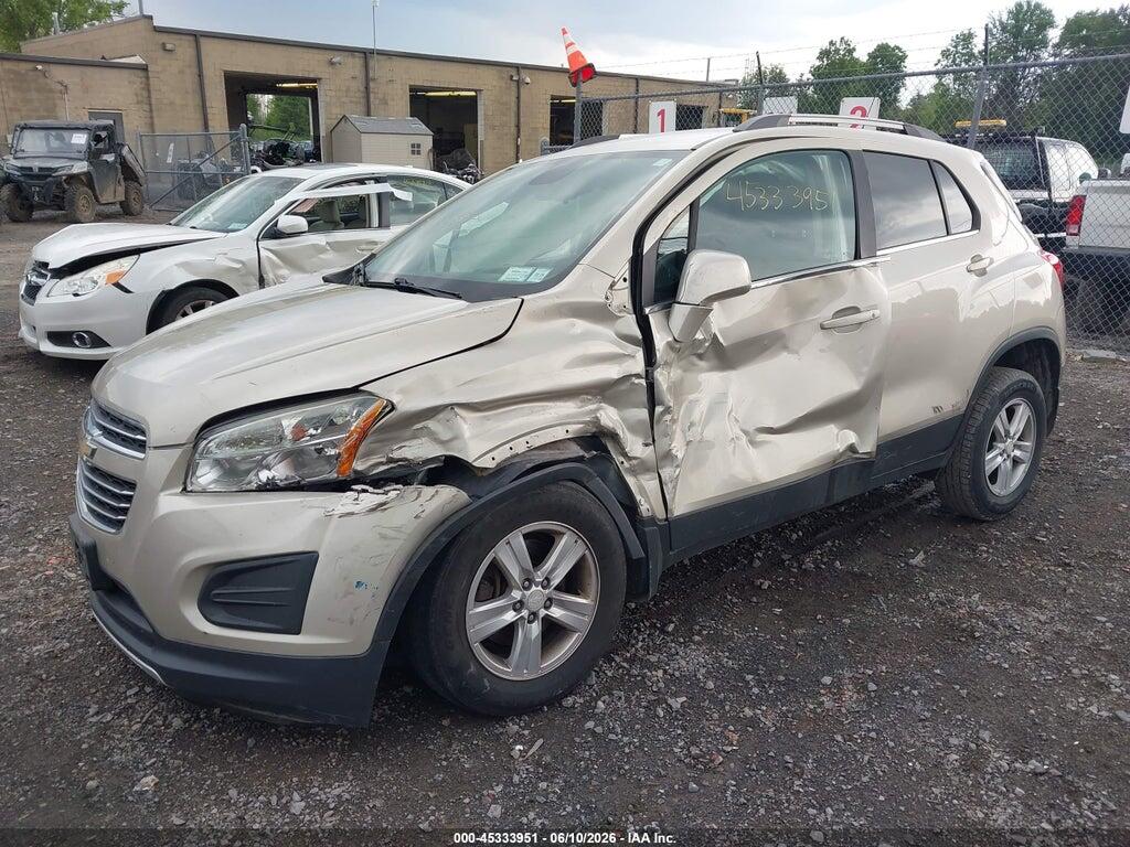 3GNCJPSB9GL141459 2016 CHEVROLET TRAX photo no. 2