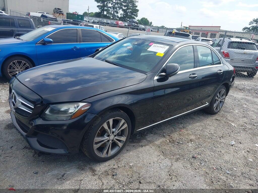 55SWF4KB0GU148920 2016 MERCEDES-BENZ C 300 photo no. 2