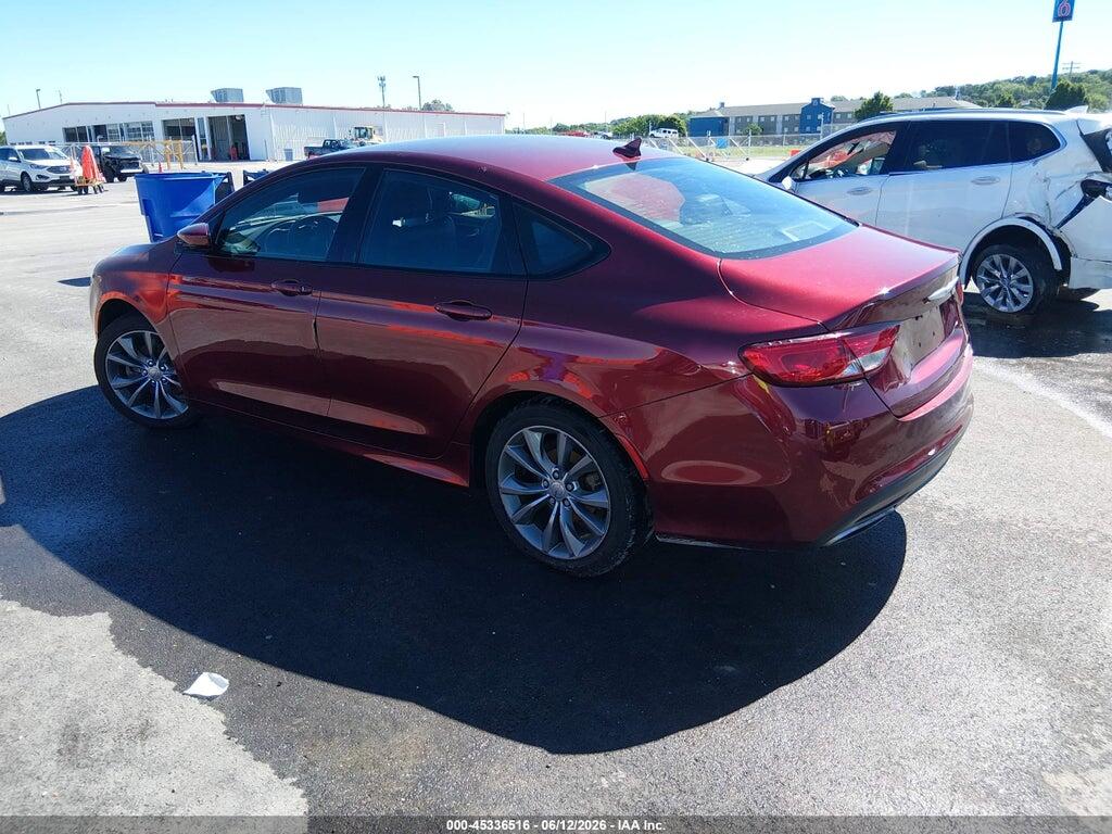 1C3CCCBB9FN521528 2015 CHRYSLER 200 photo no. 3