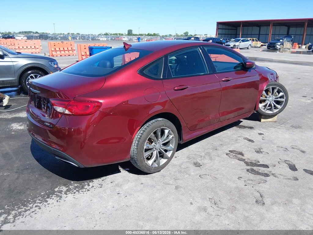 1C3CCCBB9FN521528 2015 CHRYSLER 200 photo no. 4