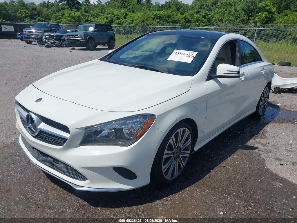 WDDSJ4EB2JN549734 2018 MERCEDES-BENZ CLA 250 photo no. 2