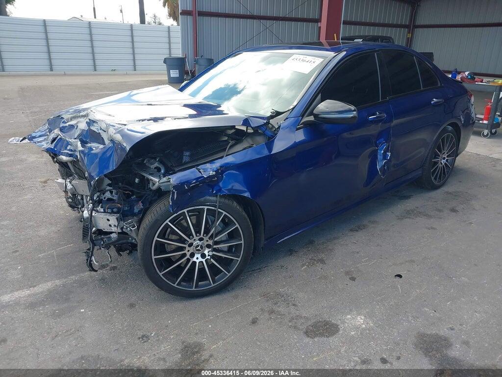 55SWF8DB4KU294704 2019 MERCEDES-BENZ C 300 photo no. 2