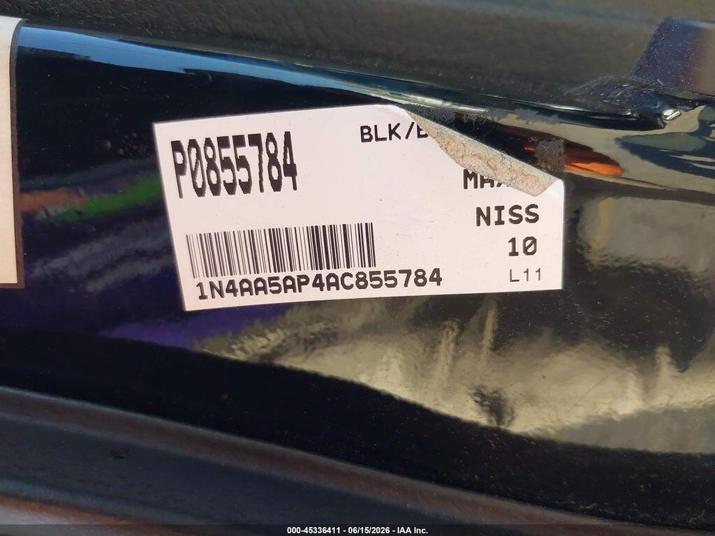 1N4AA5AP4AC855784 2010 NISSAN MAXIMA photo no. 9