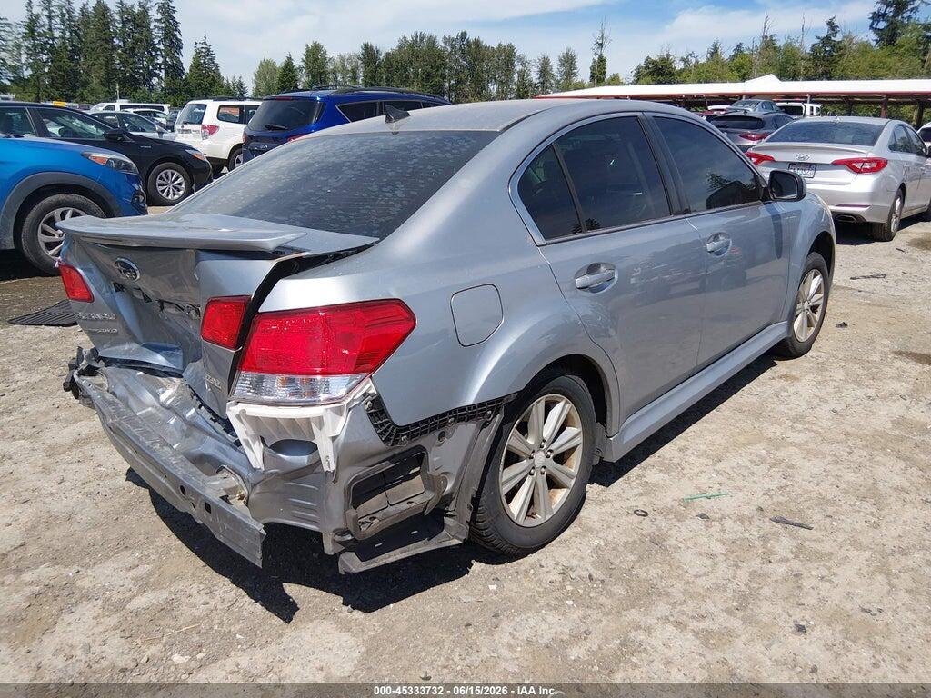 4S3BMBF6XC3005908 2012 SUBARU LEGACY photo no. 4