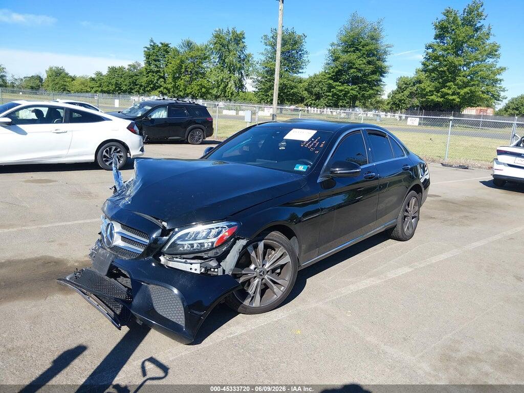 WDDWF8EBXLR539118 2020 MERCEDES-BENZ C 300 photo no. 2