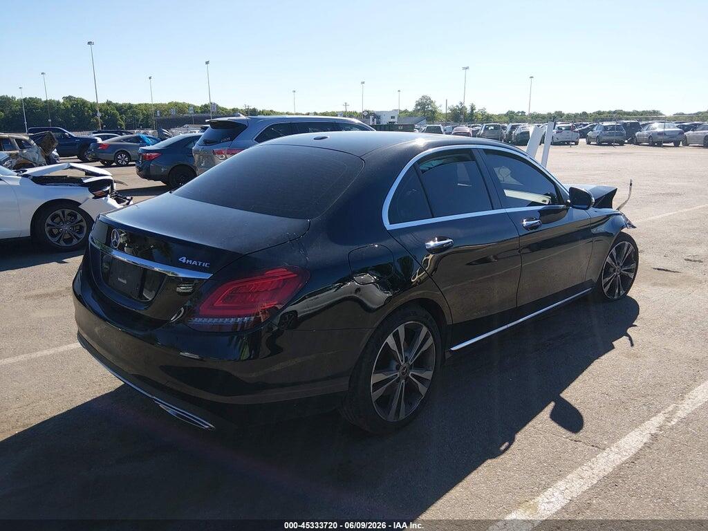 WDDWF8EBXLR539118 2020 MERCEDES-BENZ C 300 photo no. 4