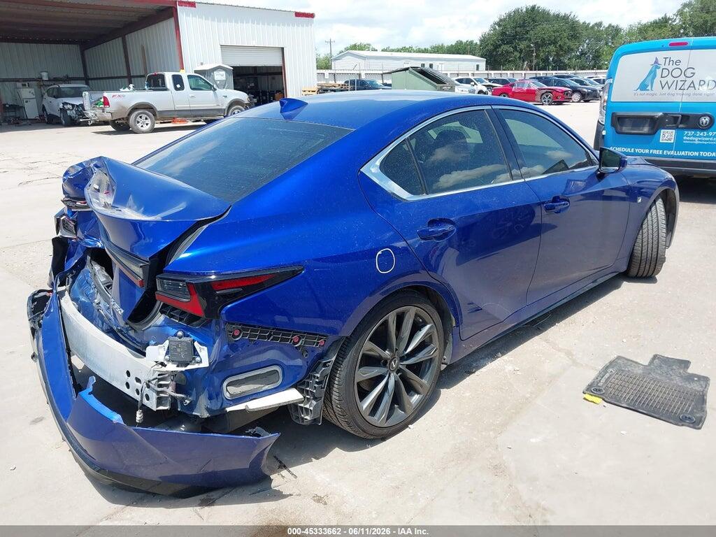 JTHGZ1B24N5050112 2022 LEXUS IS 350 photo no. 4