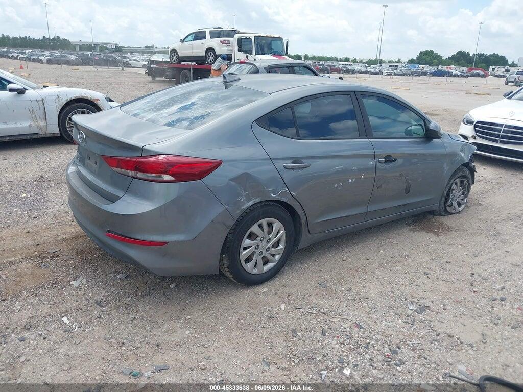 KMHD74LF3HU153993 2017 HYUNDAI ELANTRA photo no. 4