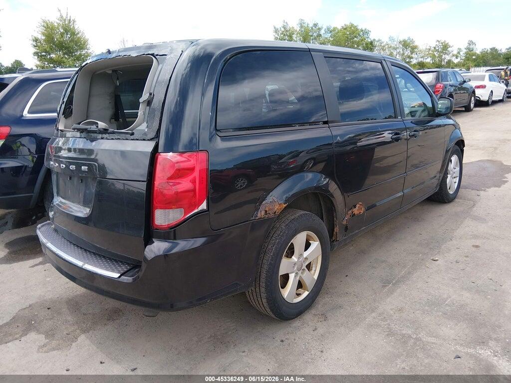 2C4RDGBG0DR692206 2013 DODGE GRAND CARAVAN photo no. 4