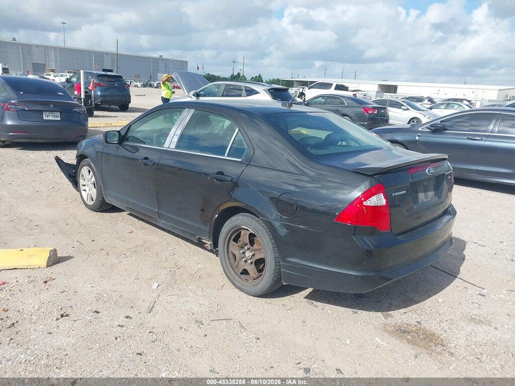 3FAHP0HA6AR405847 2010 FORD FUSION photo no. 3
