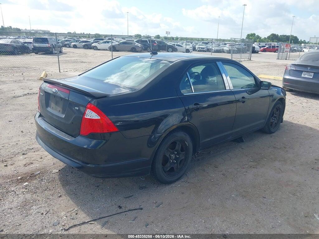 3FAHP0HA6AR405847 2010 FORD FUSION photo no. 4