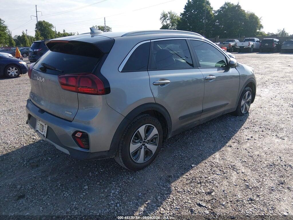 KNDCB3LC2N5531483 2022 KIA NIRO photo no. 4