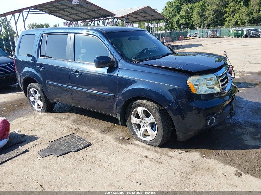 5FNYF4H41CB003589 2012 HONDA PILOT photo no. 1