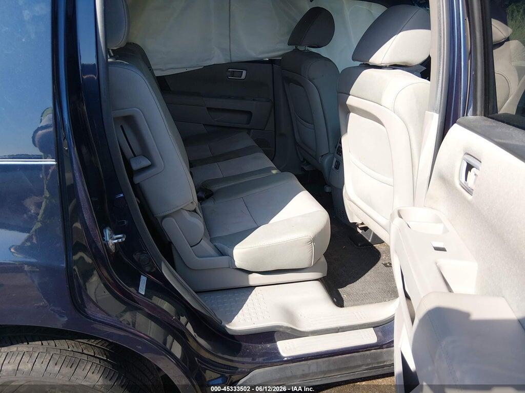 5FNYF4H41CB003589 2012 HONDA PILOT photo no. 8