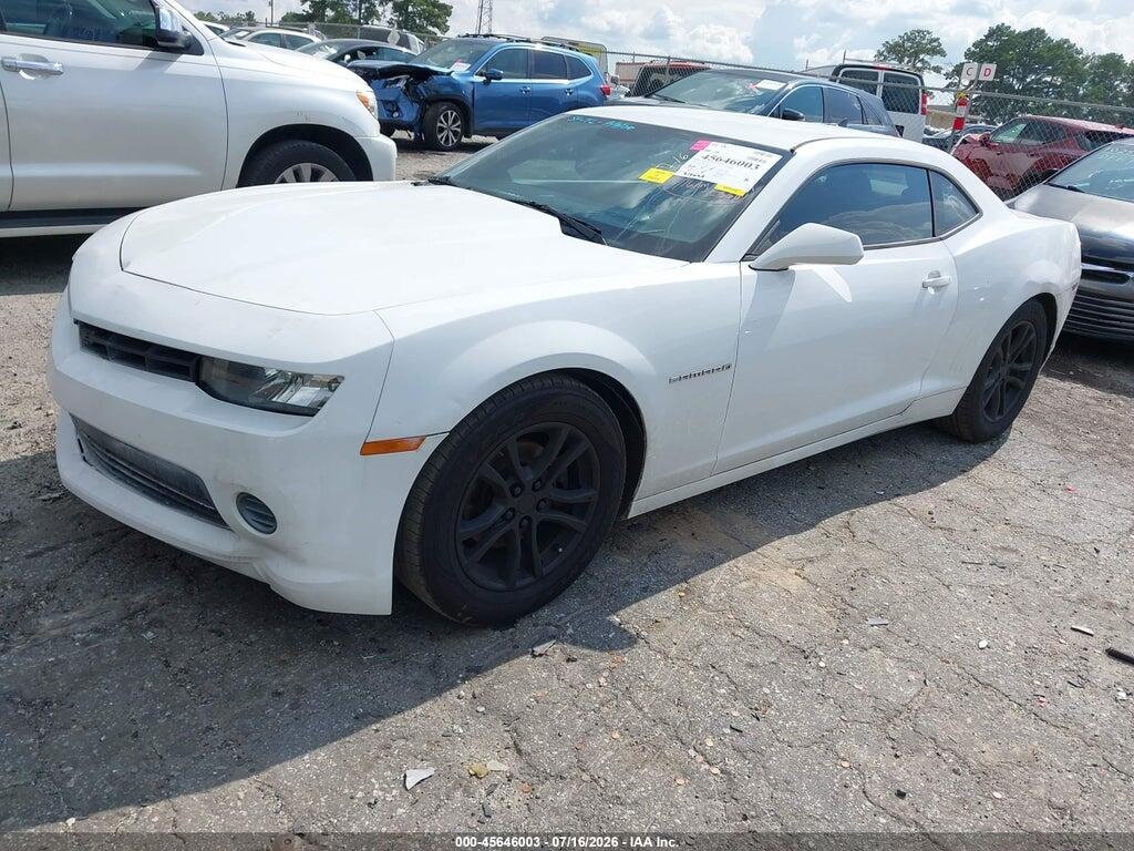 2G1FB1E37F9214665 2015 CHEVROLET CAMARO photo no. 2