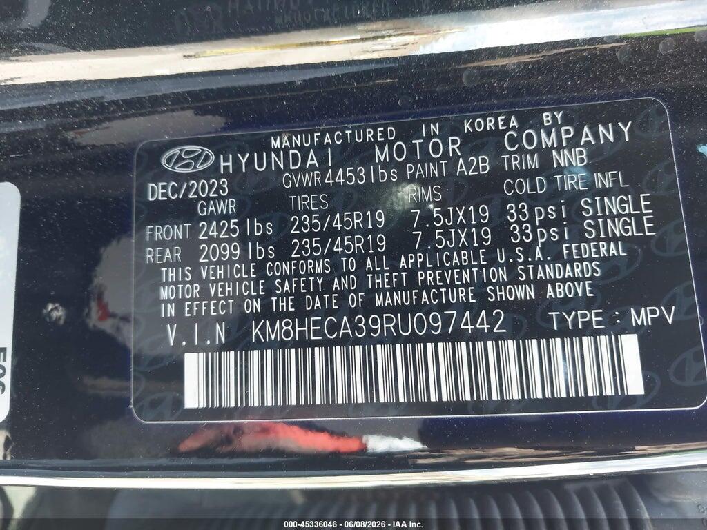 KM8HECA39RU097442 2024 HYUNDAI KONA photo no. 9