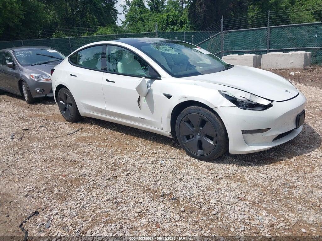 5YJ3E1EBXNF192910 2022 TESLA MODEL 3 photo no. 1