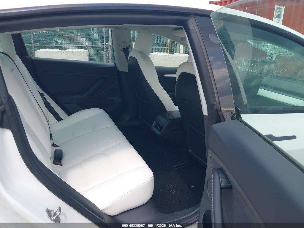 5YJ3E1EBXNF192910 2022 TESLA MODEL 3 photo no. 8