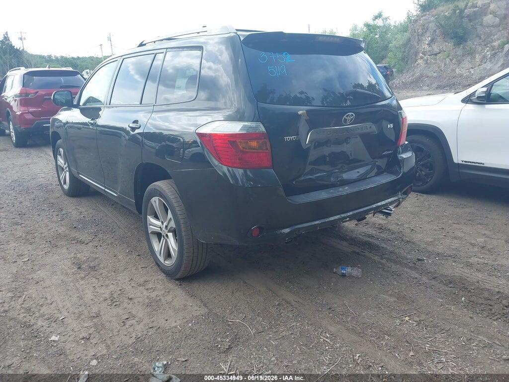 JTEES43A092145855 2009 TOYOTA HIGHLANDER photo no. 3