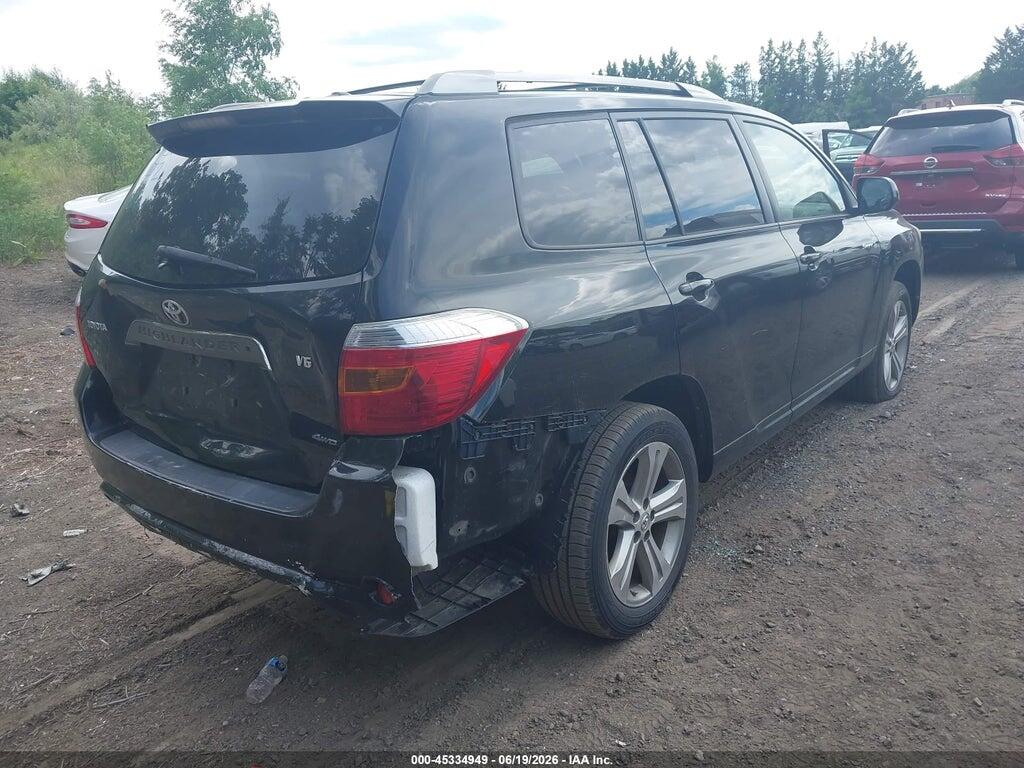 JTEES43A092145855 2009 TOYOTA HIGHLANDER photo no. 4