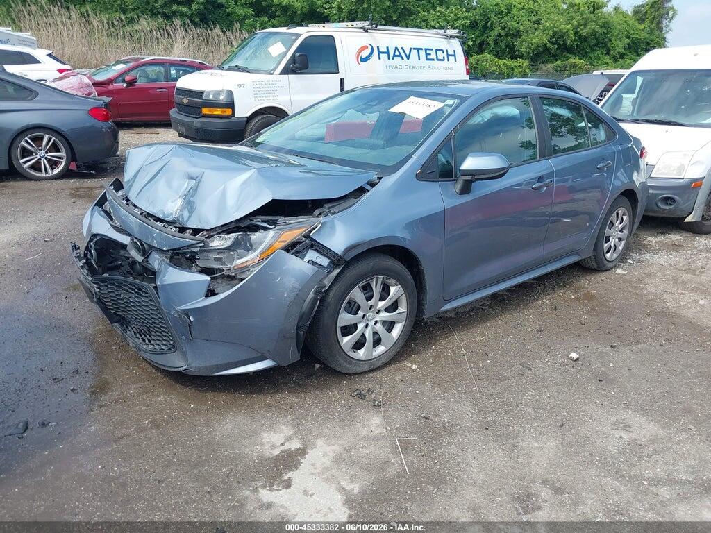 5YFEPMAEXMP167576 2021 TOYOTA COROLLA photo no. 2