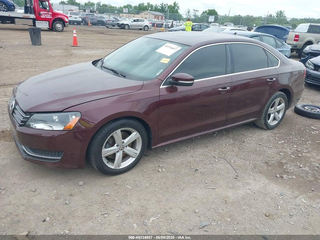 1VWBP7A31DC035041 2013 VOLKSWAGEN PASSAT photo no. 2