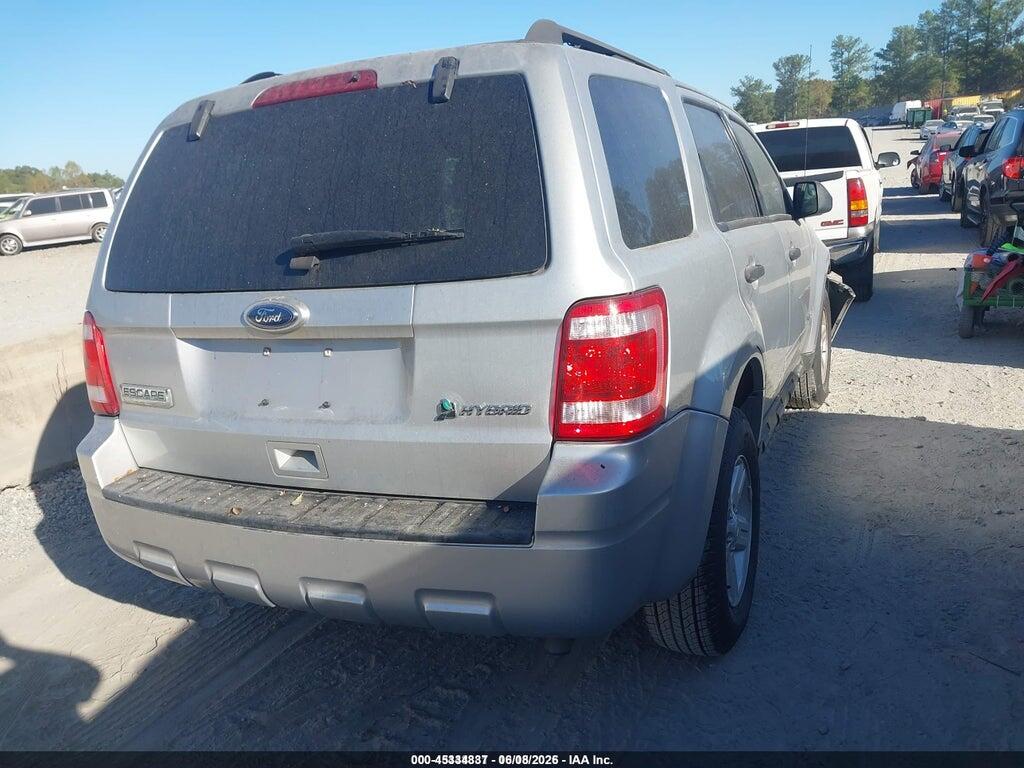 1FMCU4K36AKB55296 2010 FORD ESCAPE HYBRID photo no. 4
