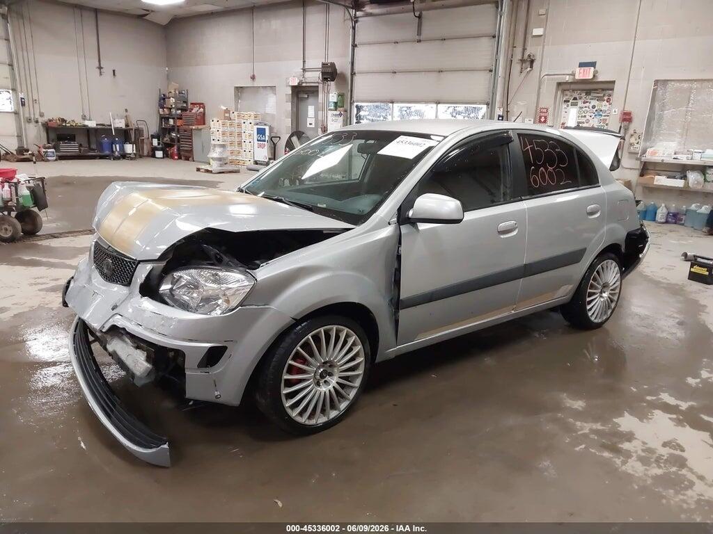 KNADE123186384134 2008 KIA RIO photo no. 2