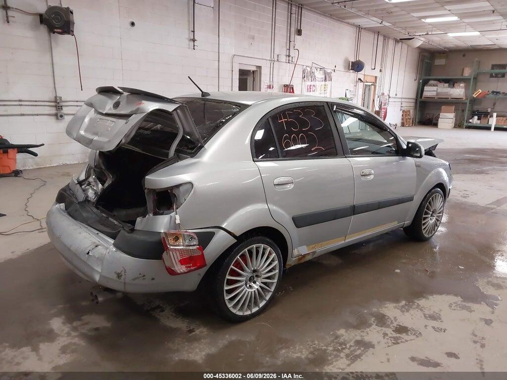 KNADE123186384134 2008 KIA RIO photo no. 4