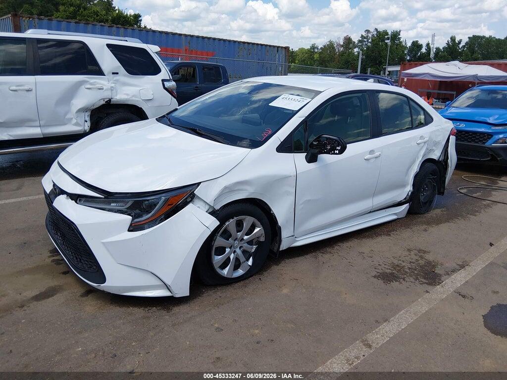JTDEPMAE2MJ157970 2021 TOYOTA COROLLA photo no. 2