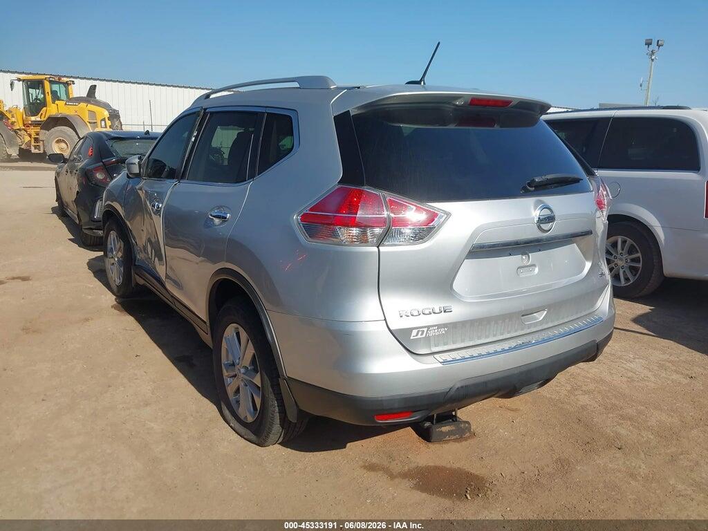 KNMAT2MT3GP631483 2016 NISSAN ROGUE photo no. 3