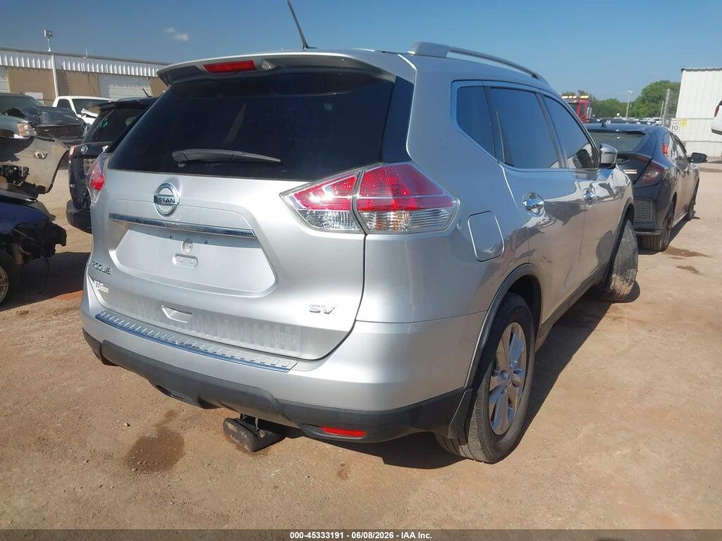 KNMAT2MT3GP631483 2016 NISSAN ROGUE photo no. 4
