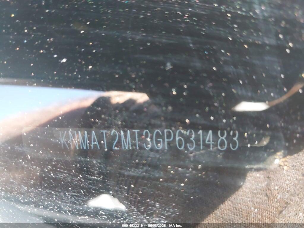 KNMAT2MT3GP631483 2016 NISSAN ROGUE photo no. 9