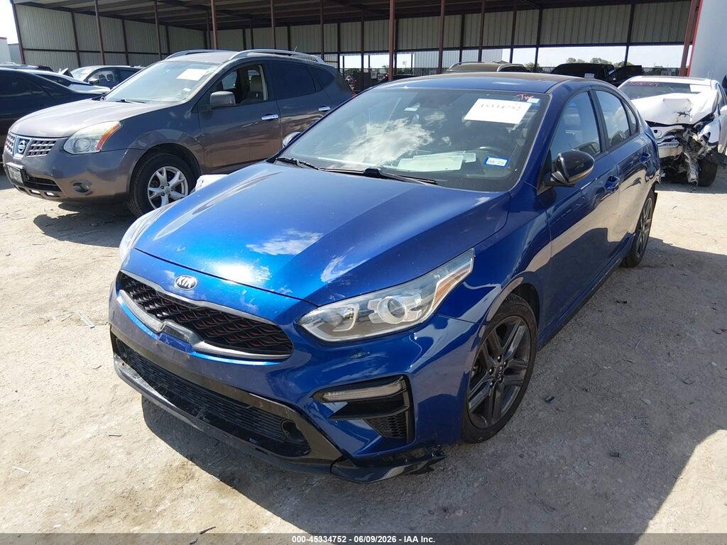 3KPF34AD1ME404576 2021 KIA FORTE photo no. 2