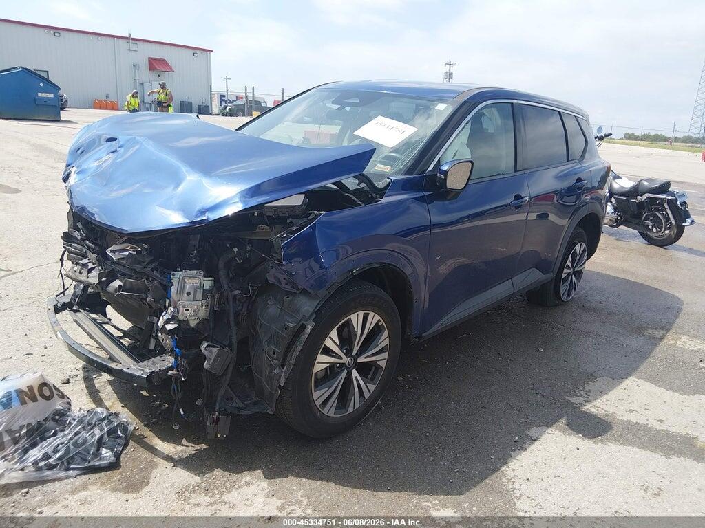 5N1AT3BB8MC708265 2021 NISSAN ROGUE photo no. 2