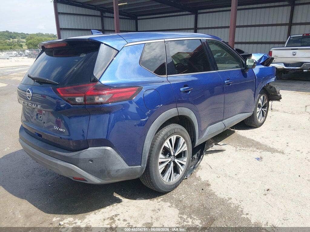 5N1AT3BB8MC708265 2021 NISSAN ROGUE photo no. 4