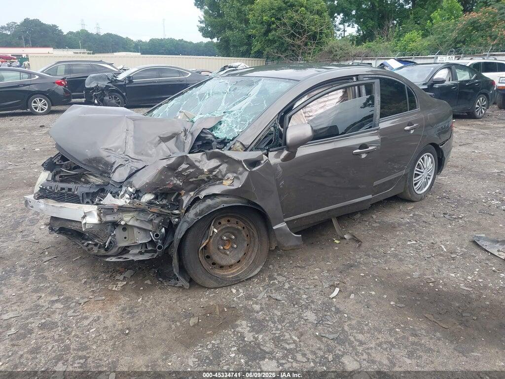 2HGFA1F54AH568007 2010 HONDA CIVIC photo no. 2