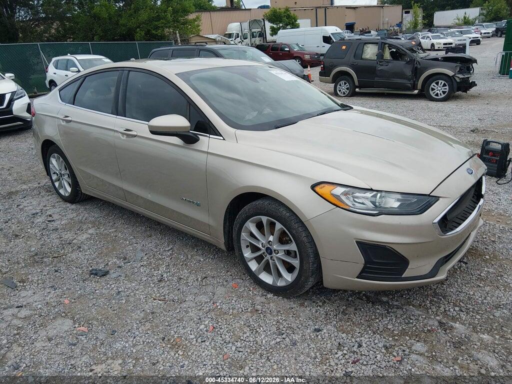 3FA6P0LU7KR119953 2019 FORD FUSION HYBRID photo no. 1