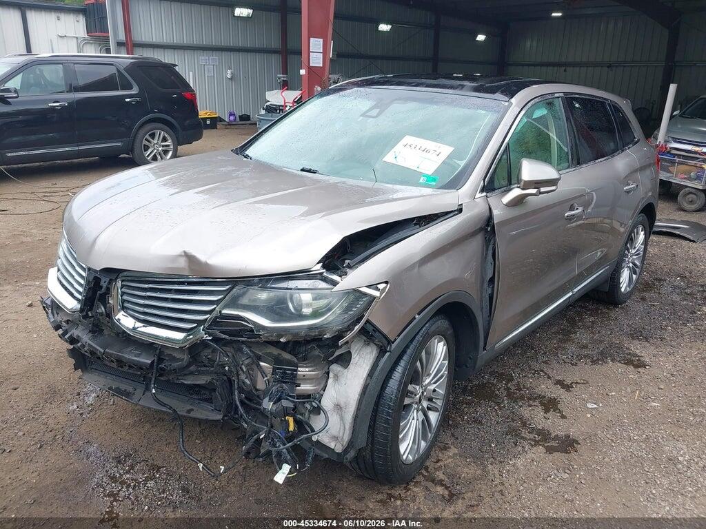 2LMPJ6LR2JBL44471 2018 LINCOLN MKX photo no. 2