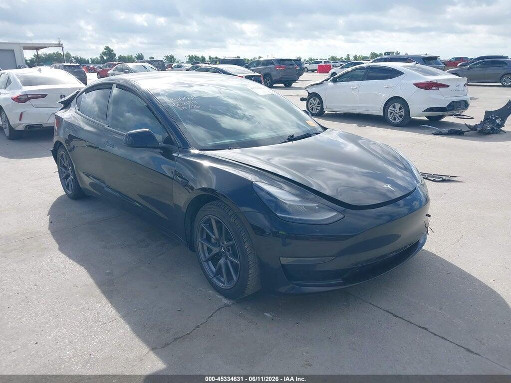 5YJ3E1EA0NF352199 2022 TESLA MODEL 3 photo no. 1