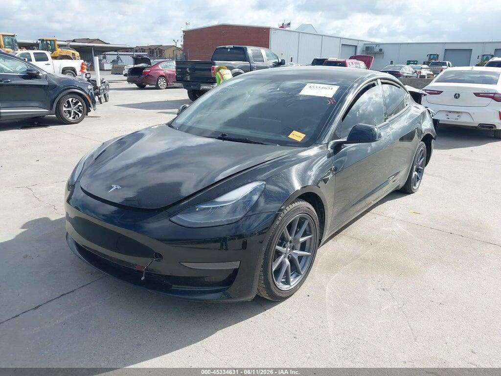 5YJ3E1EA0NF352199 2022 TESLA MODEL 3 photo no. 2