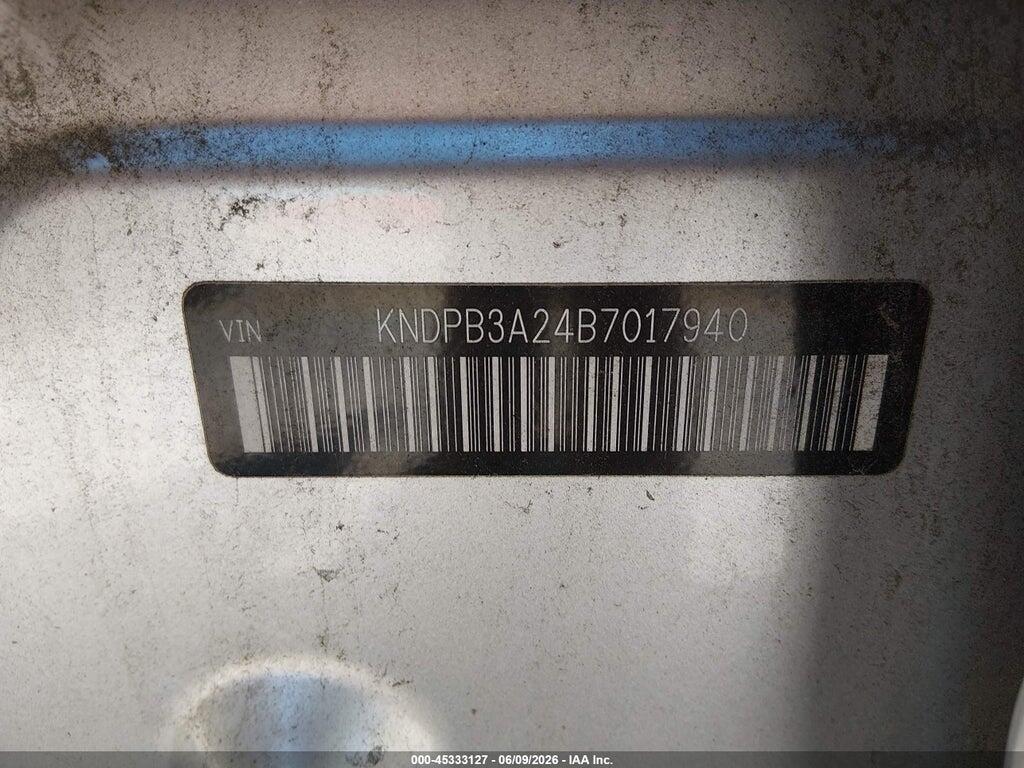 KNDPB3A24B7017940 2011 KIA SPORTAGE photo no. 9