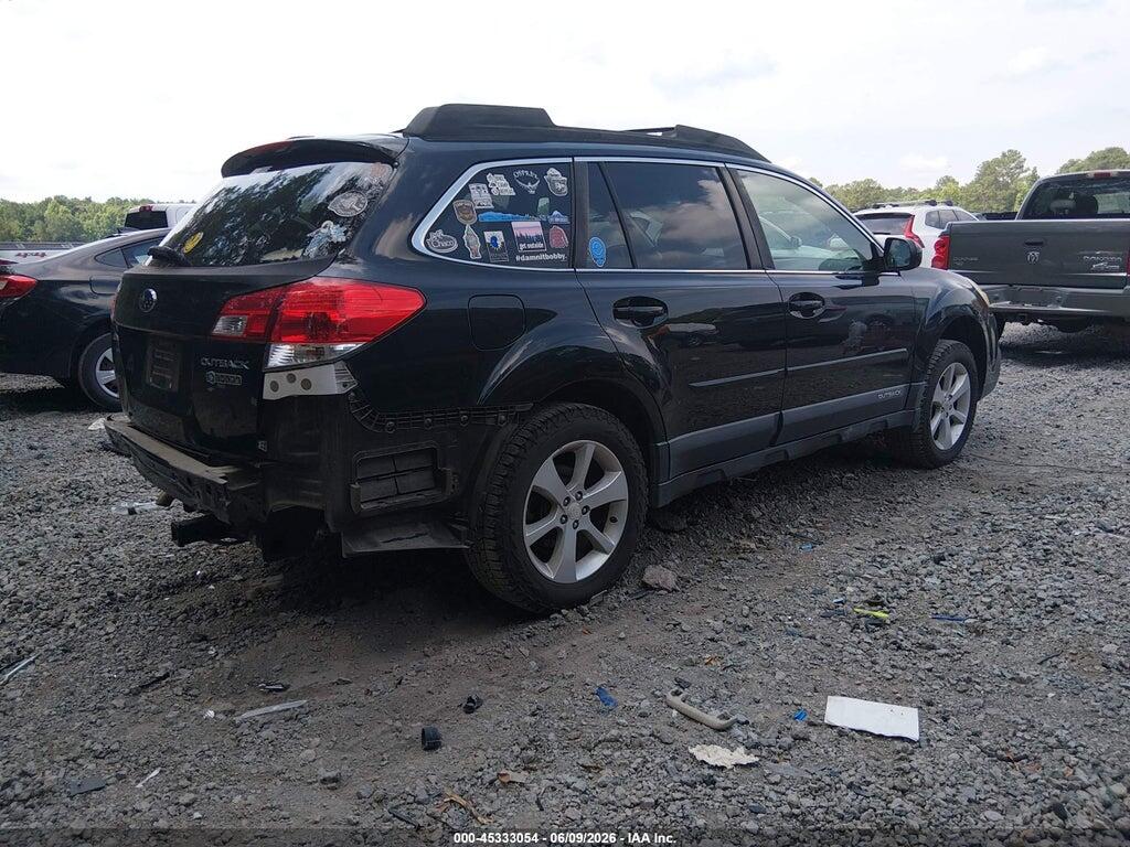 4S4BRBGC2D3223408 2013 SUBARU OUTBACK photo no. 4