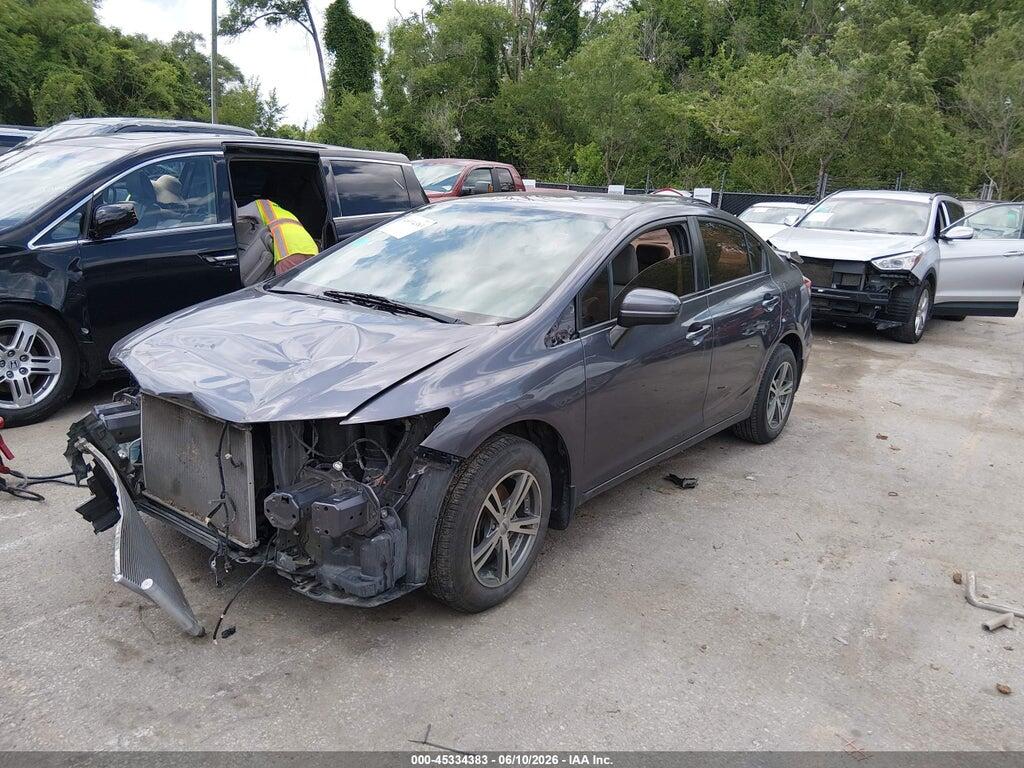 19XFB2F57FE104648 2015 HONDA CIVIC photo no. 2
