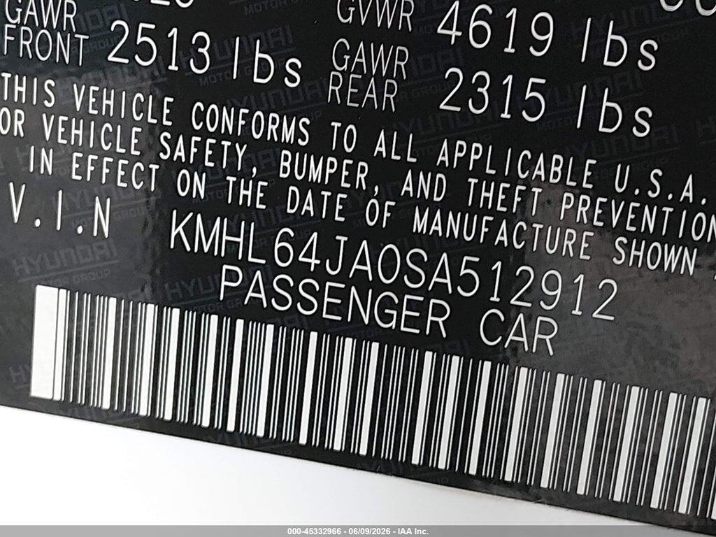 KMHL64JA0SA512912 2025 HYUNDAI SONATA photo no. 9