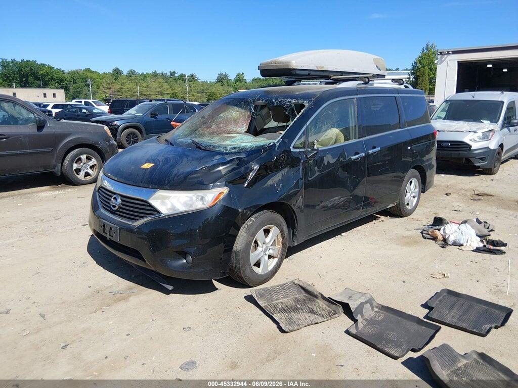 JN8AE2KP5E9101098 2014 NISSAN QUEST photo no. 2