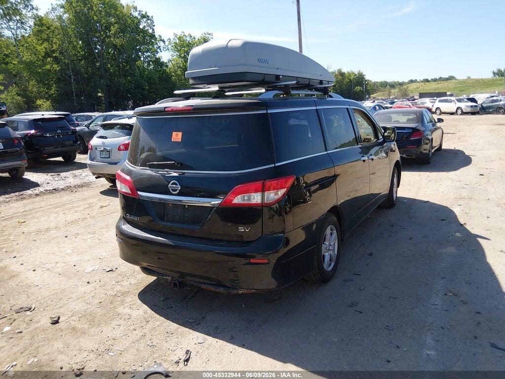 JN8AE2KP5E9101098 2014 NISSAN QUEST photo no. 4
