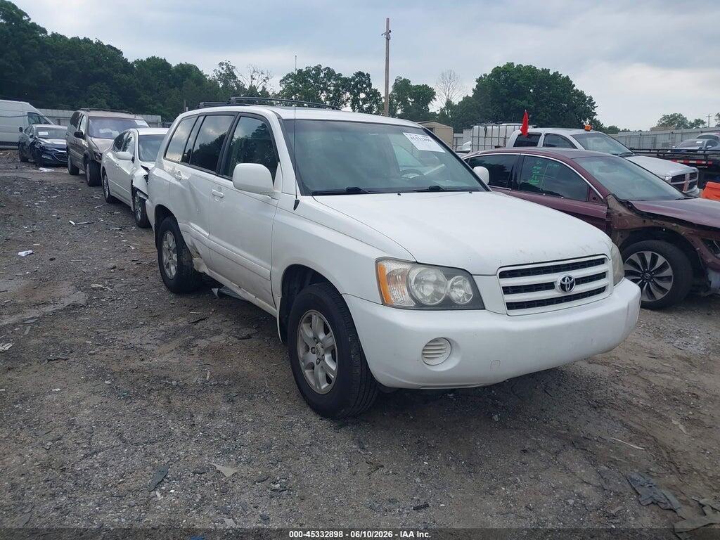 JTEGD21A430054228 2003 TOYOTA HIGHLANDER photo no. 1
